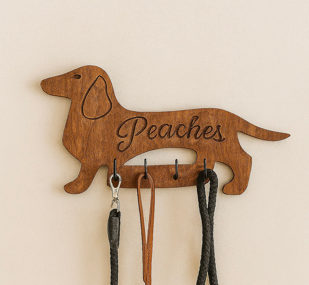 Dachshund Lover Leash Holder
