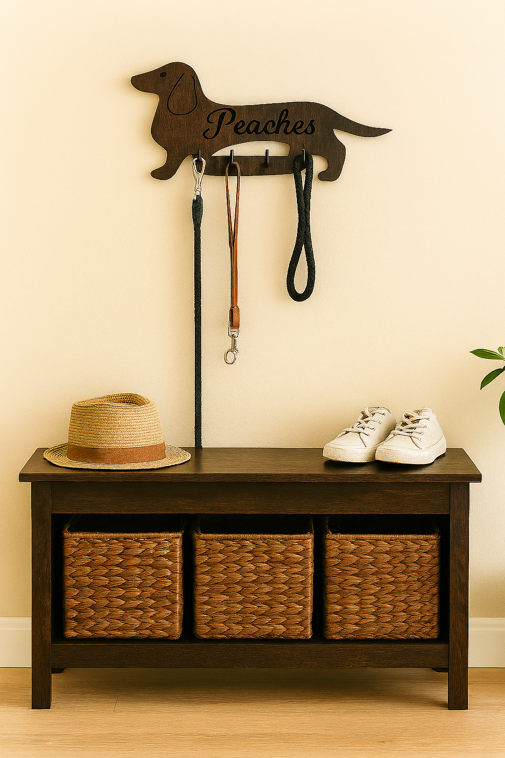 Dachshund Lover Leash Holder