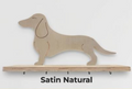 Standing Mini Dachshund Shelf & Leash Holder